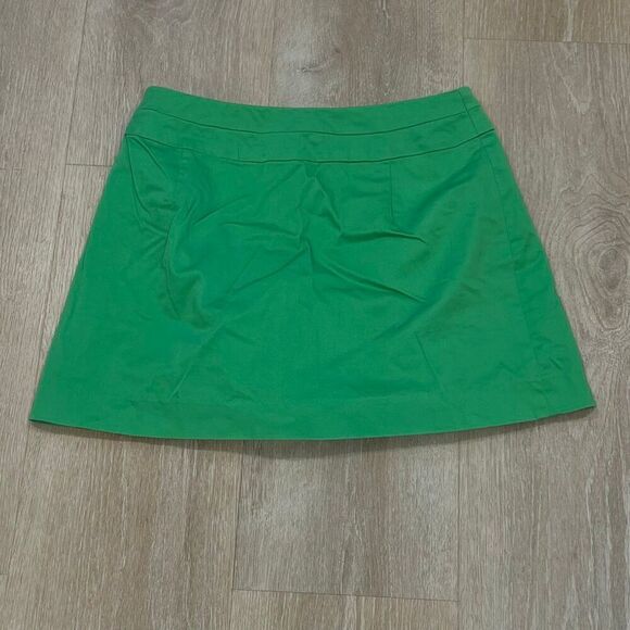 Herman Geist, Vintage Spring Green Front Pleated Athletic Golf Skort Women's 4 - Picture 13 of 14